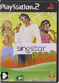Singstar Pop Playstation 2 US box art